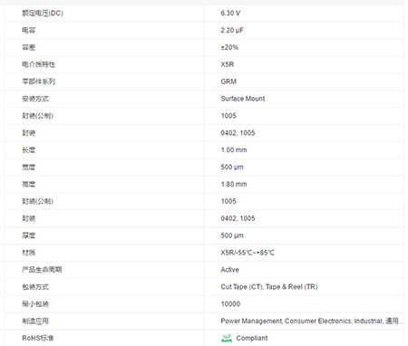 2.2uf貼片電容 2.2uf貼片電容